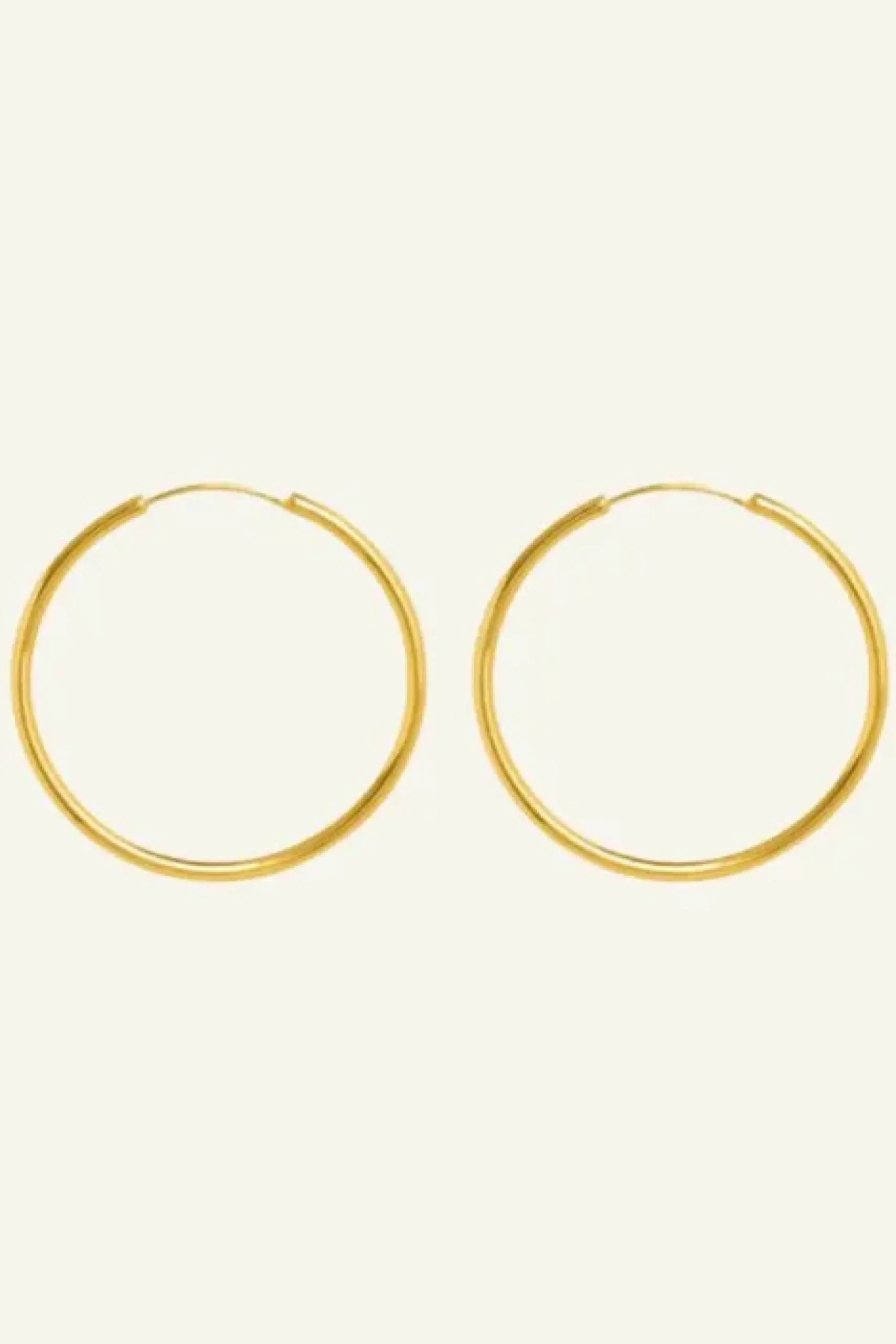 By bar Boucles D'oreilles|Bijoux<pd round earring L | gold