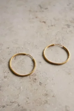 By bar Boucles D'oreilles|Bijoux<pd round earring M | gold
