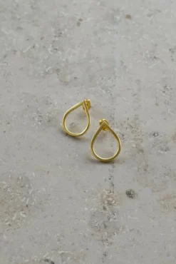 By bar Boucles D'oreilles|Bijoux<pd tear | gold