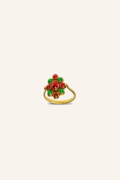 By bar Bijoux<perle ring | ruby
