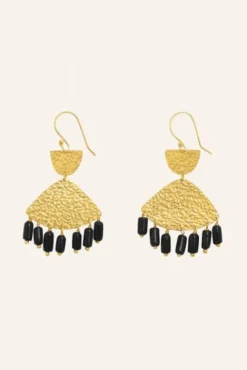 By bar Boucles D'oreilles|Bijoux<ravi earring | black