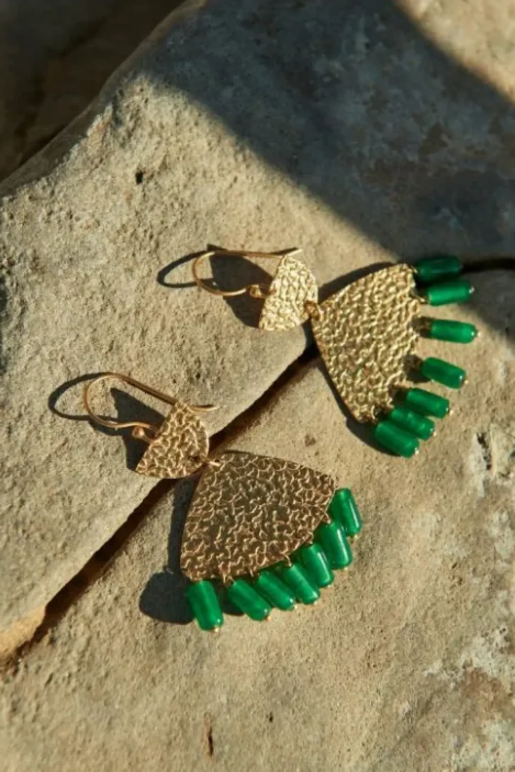 By bar Boucles D'oreilles|Bijoux<ravi earring | green