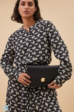 By bar Chemisiers<ribbe brisk blouse | brisk print