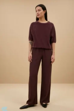 By bar Pantalon<robyn viscose pants | pecan