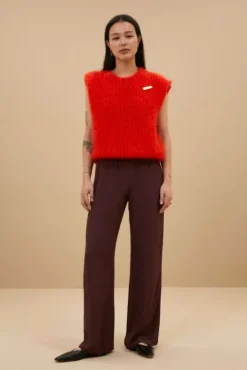 By bar Pantalon<robyn viscose pants | pecan