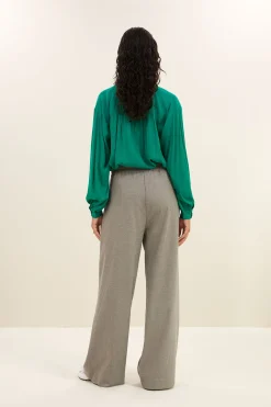 By bar Chemisiers<saar blouse | bright green