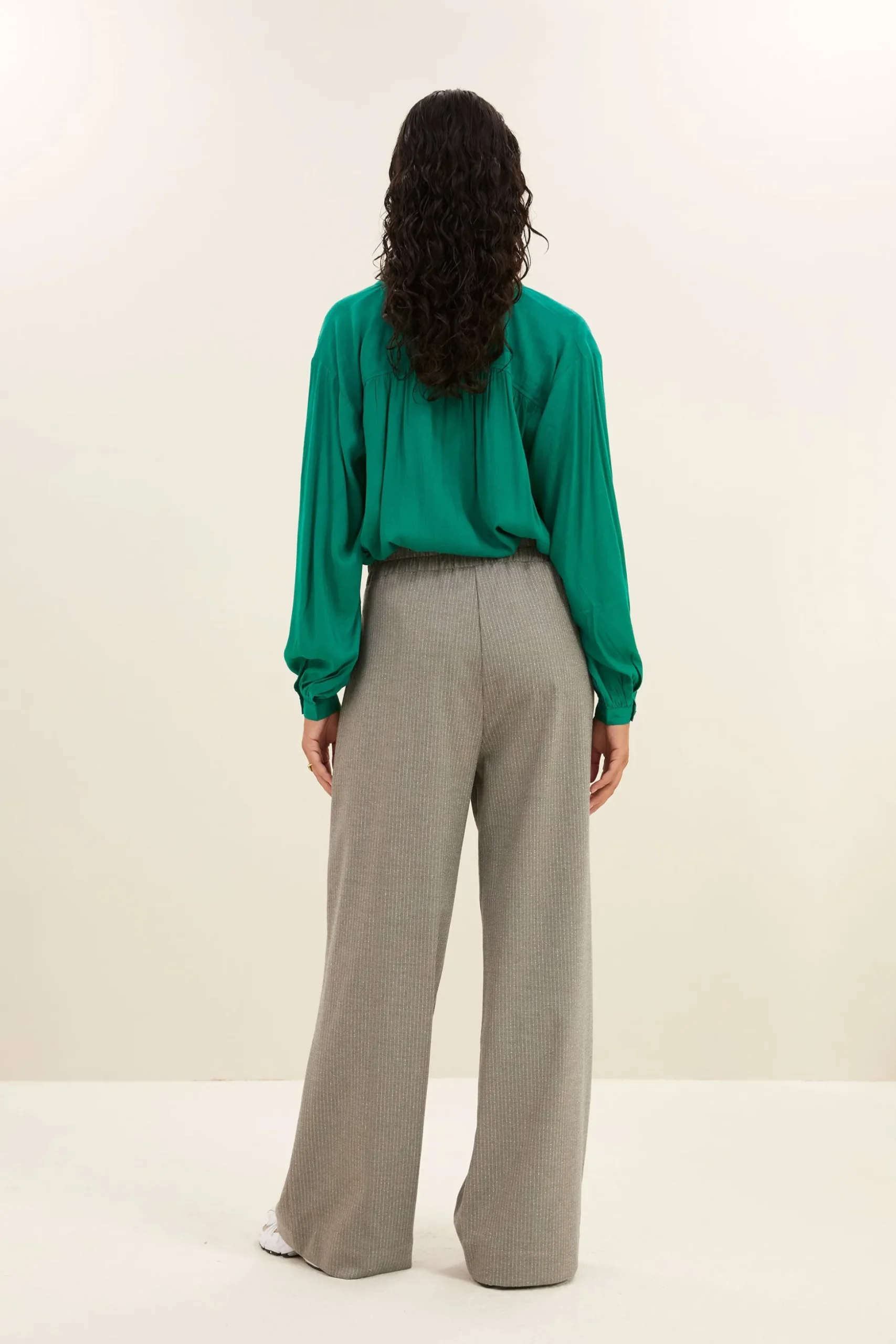 By bar Chemisiers<saar blouse | bright green