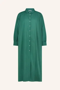 By bar Robes<shirt dress | spring green