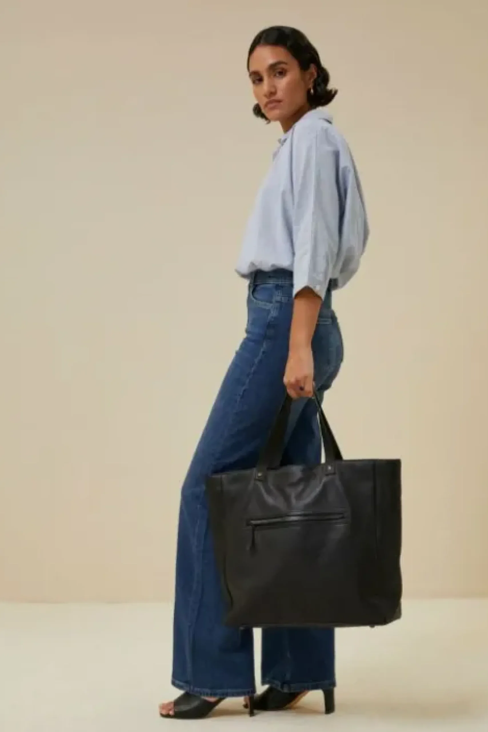 By bar Sacs<shopper bag | black
