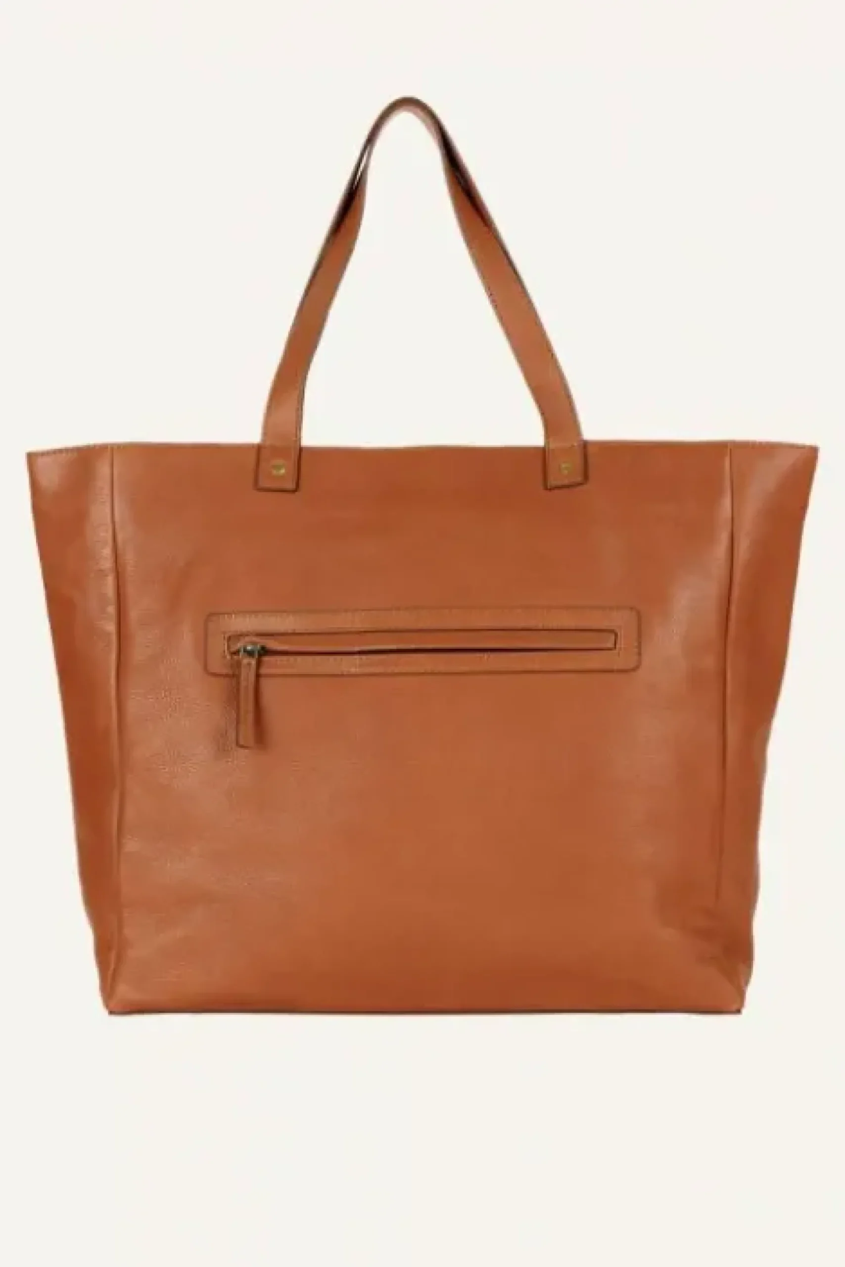 By bar Sacs<shopper bag | cognac