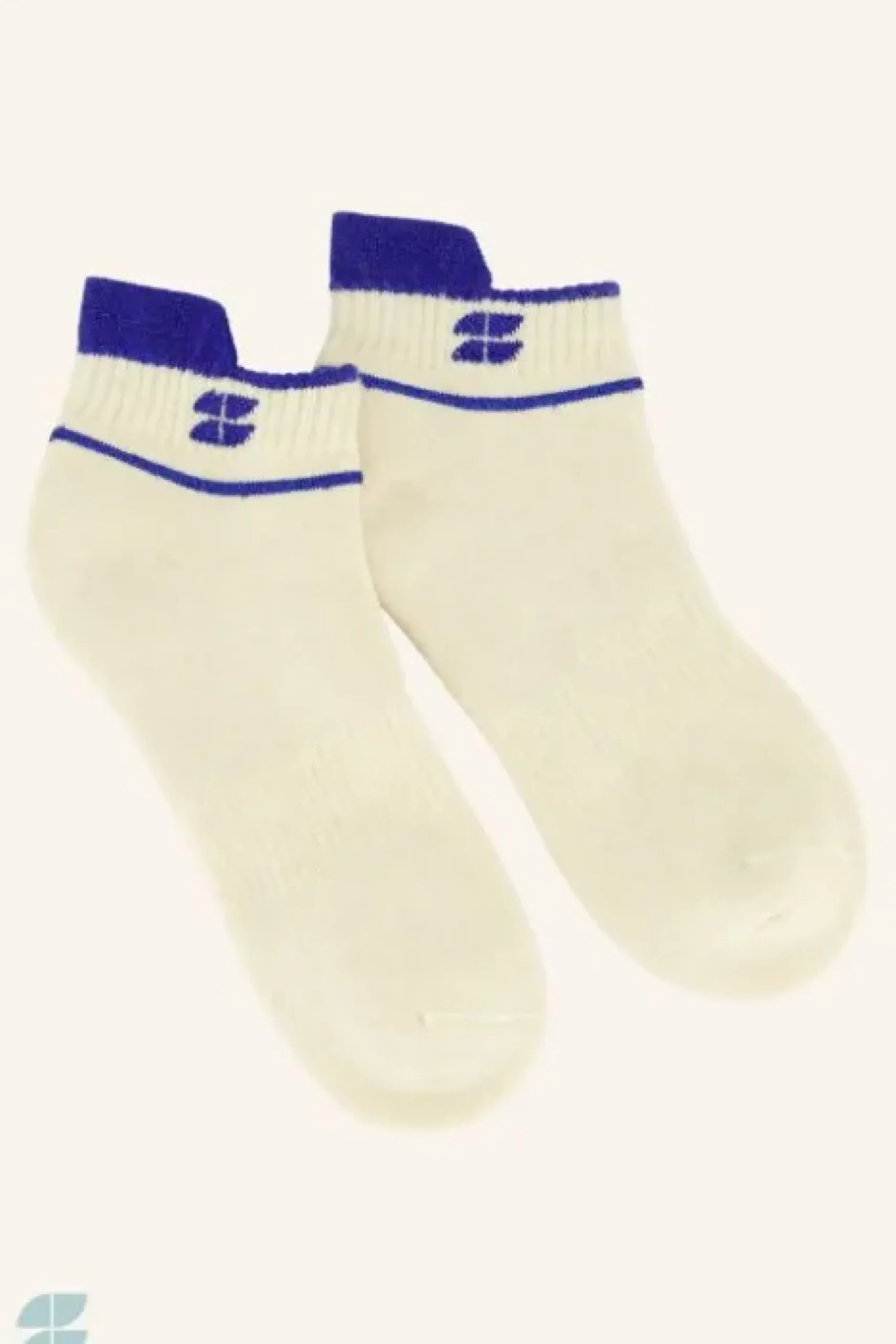 By bar Chaussettes<short logo socks | kingsblue