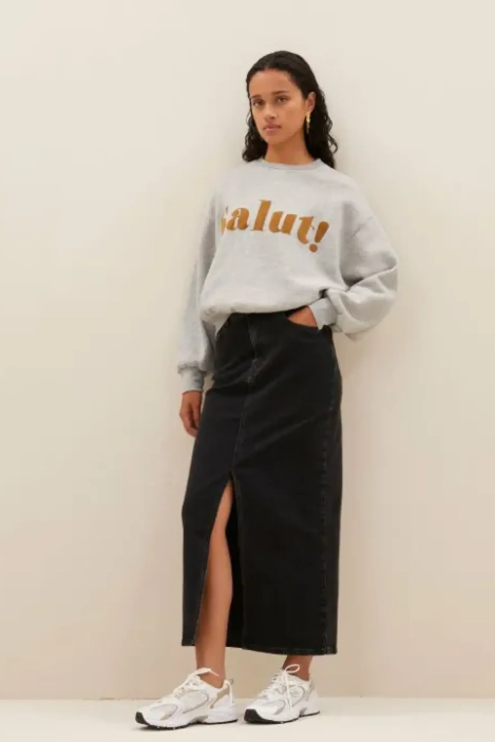 By bar Jupes<sis black skirt | jet black