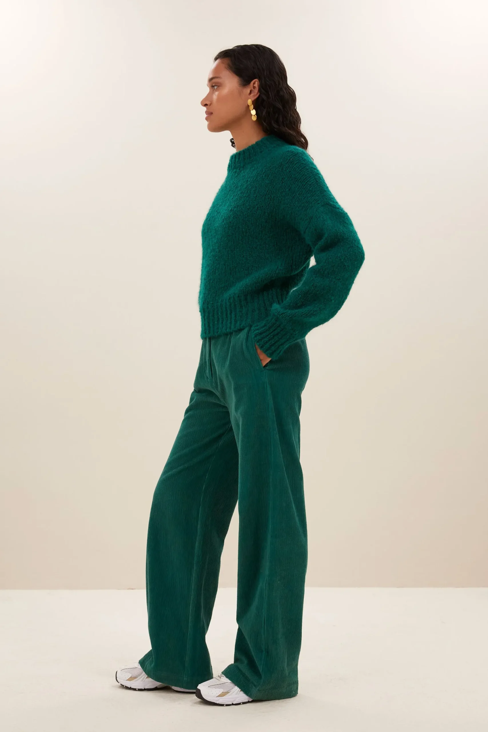 By bar Maillots<sonny bulky pullover | peacock green