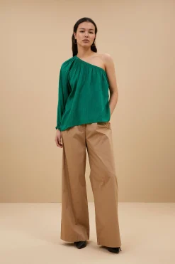 By bar Chemisiers<stella blouse | bright green