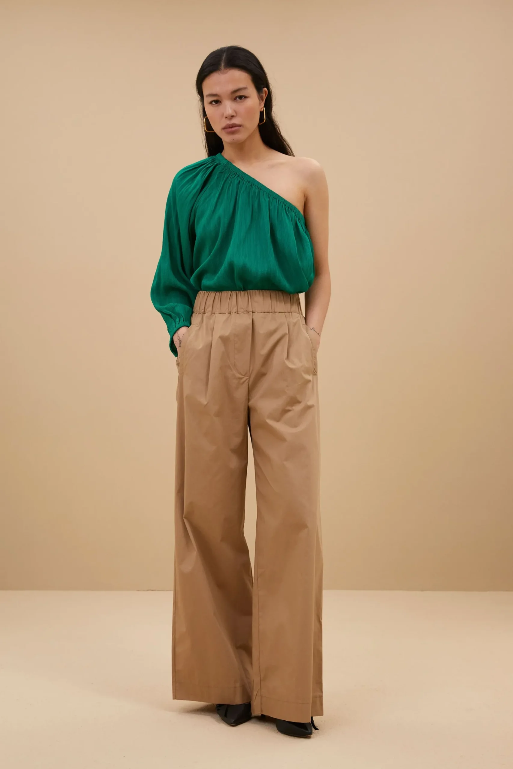 By bar Chemisiers<stella blouse | bright green