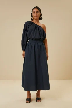 By bar Chemisiers<stella poplin blouse | midnight