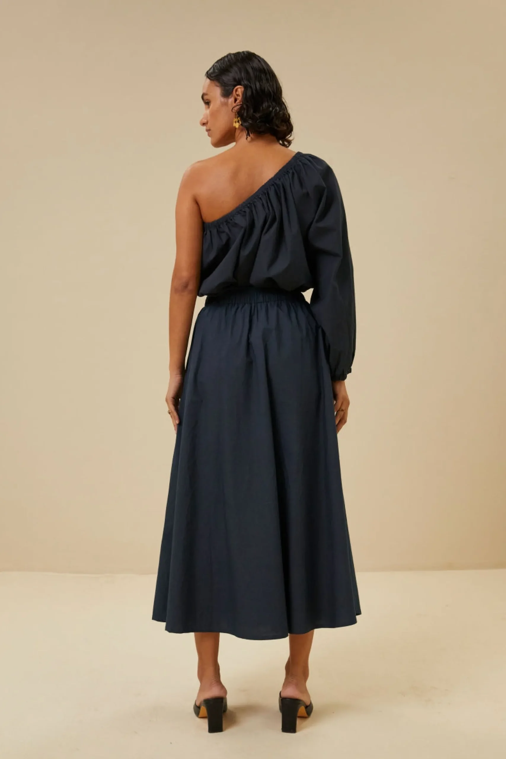 By bar Chemisiers<stella poplin blouse | midnight