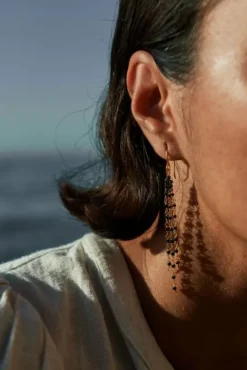 By bar Boucles D'oreilles|Bijoux<sterre earring | black