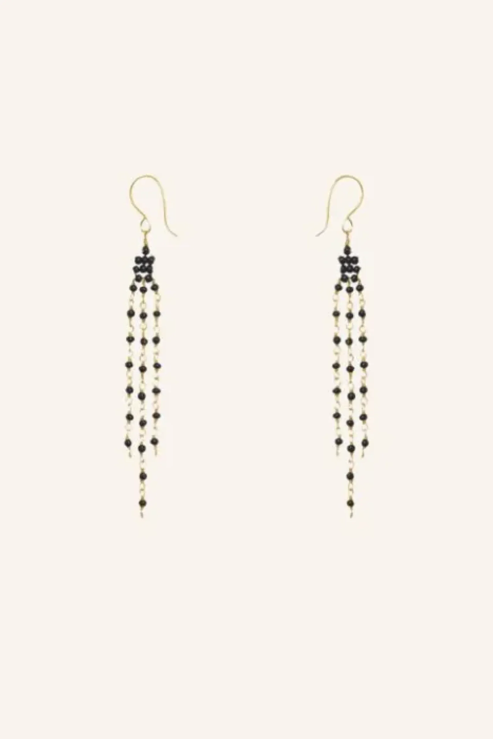 By bar Boucles D'oreilles|Bijoux<sterre earring | black