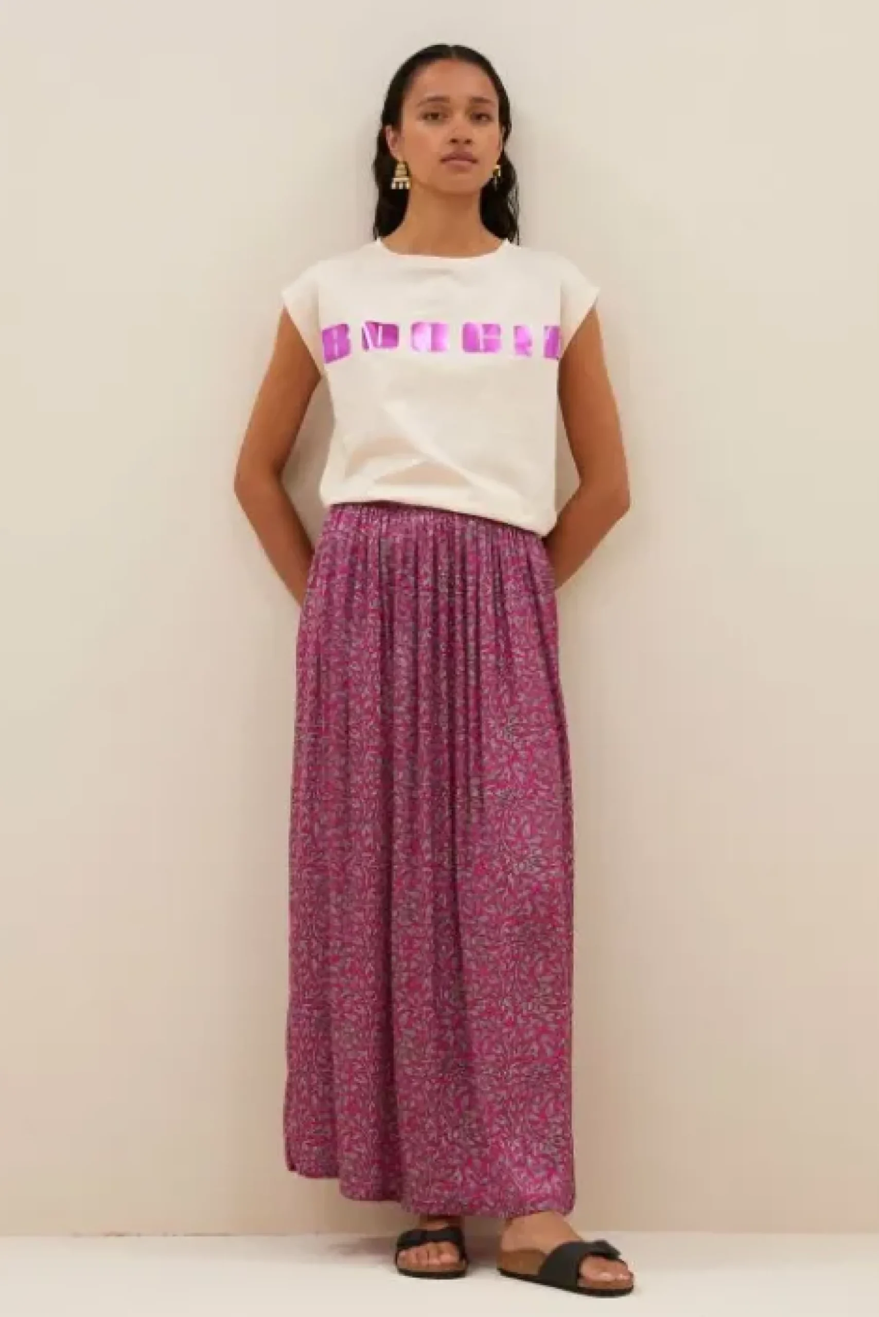 By bar Tops & T-shirts<thelma boogie top | oyster melee