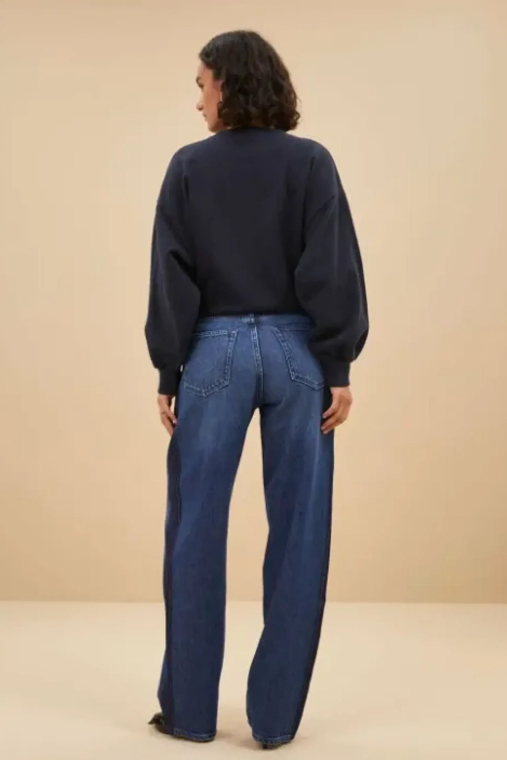 By bar Jeans|Pantalon<two tone pants | denim