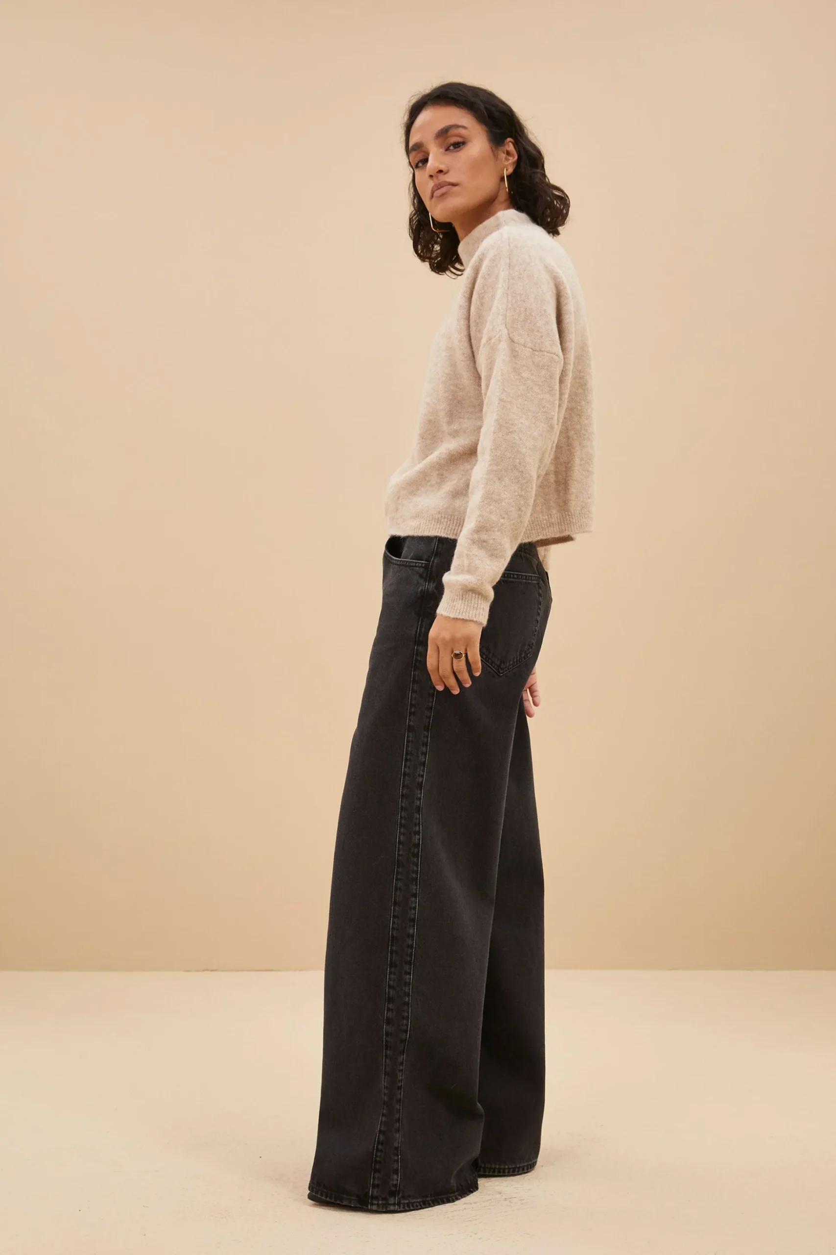 By bar Maillots<vinn pullover | sand