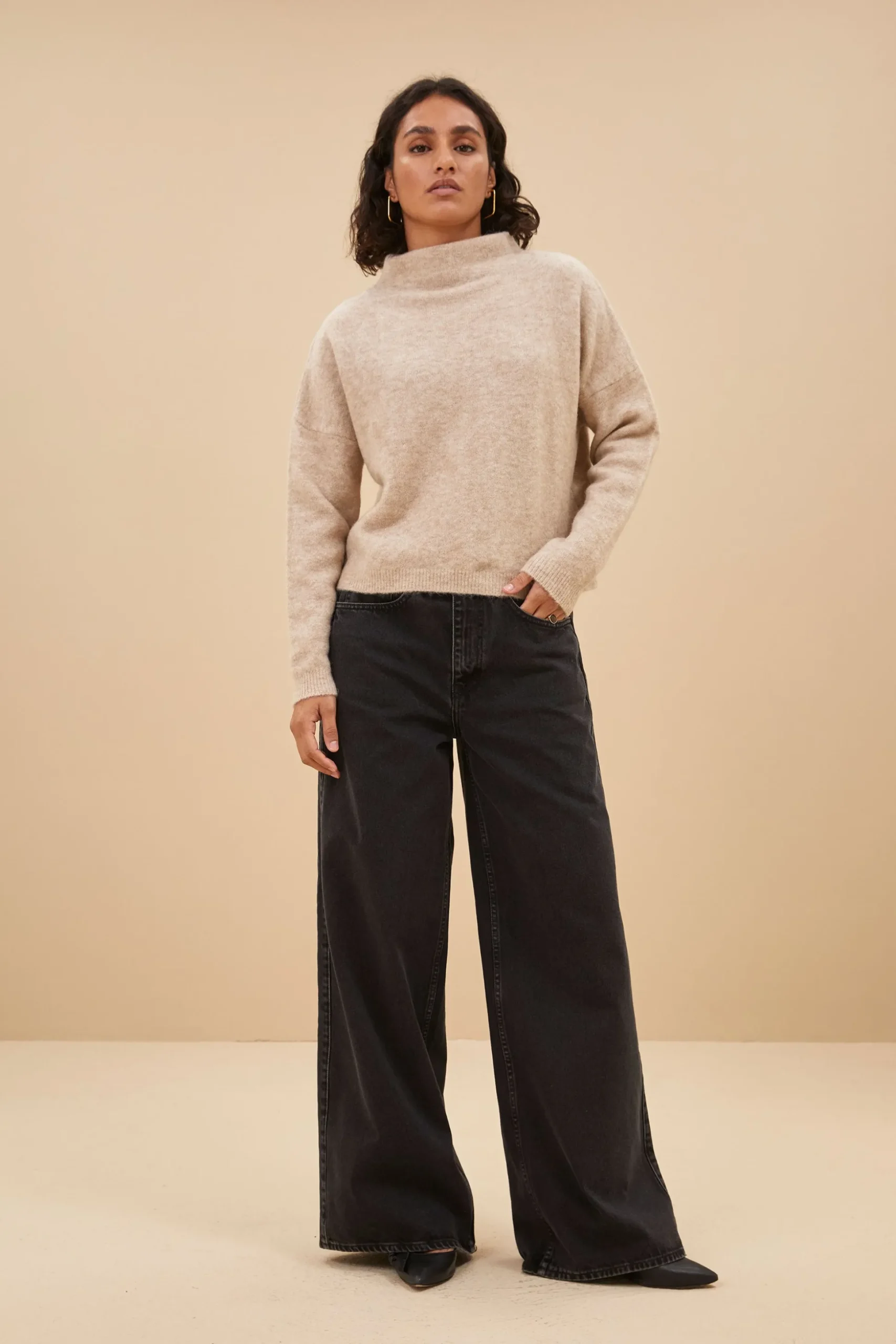 By bar Maillots<vinn pullover | sand